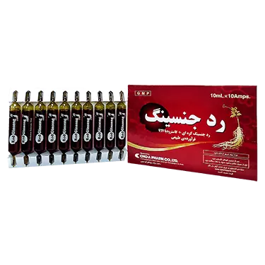 محلول خوراکی رد جینسینگ 10 میلی لیتر 10 عددی چوا فارم
